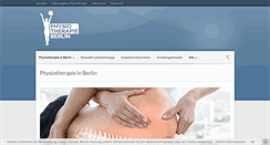Desktop Screenshot of physiotherapie-berlin.net